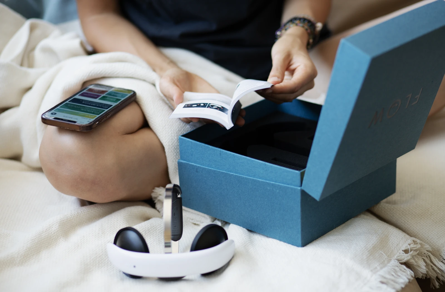 Flow tDCS, Dispositivo de estimulación Cerebral